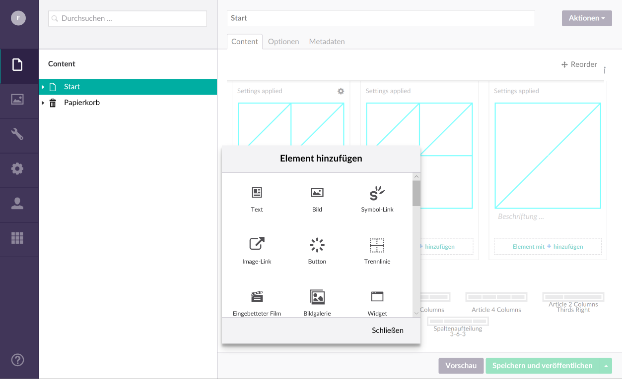 Umbraco Grid