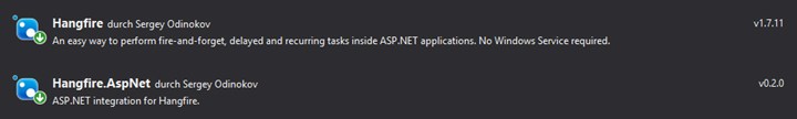 Hangfire Nuget